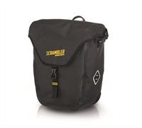 Sacca Laterale Ducati Scrambler per Bicicletta, Tessuto Ecologico, Impermeabile, Sistema Aggancio/Sgancio Rapido