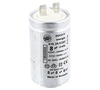 Ducati Condensatore Metallico da 8 uF 475 V Compressore Asciugatrice Electrolux