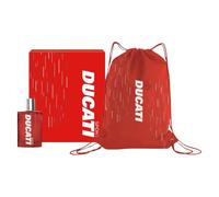 DUCATI |Confezione Regalo, Profumo Uomo da 50ml + Zainetto a Sacca