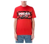 Ducati Corse Corse Camu T-Shirt unisex rosso, taglia L