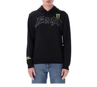 Ducati Corse Felpa con cappuccio Zip Enea Bastianini 23 Dual Monster Energy Ufficiale MotoGP, Nero , XXL