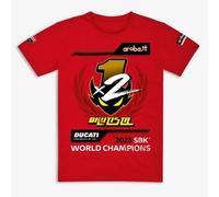 Ducati Corse T-Shirt WSBK Campione Alvaro Bautista