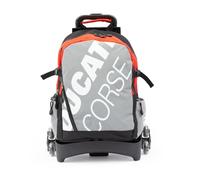 DUCATI Corse - Zaino Trolley 3 Ruote 26 Lt Con Sistema Magnetico,Schienale Comfort Back,Tasca Frontale,Tasca Interna,Maniglia In Tessuto,Spallacci Imbottiti Dim. 31 X 42 X 20 Cm.