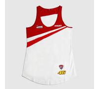 Ducati Corsica T-Shirt Canotta Valentino Rossi D46 Team Moto Gp Lady Nuovo