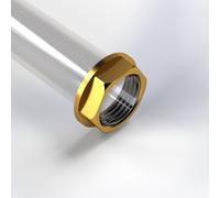 DUCATI dado perno ruota anteriore M25x1.25