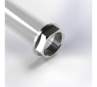 DUCATI dado perno ruota anteriore M25x1.25