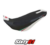 Ducati Deserto X Rally Sedile Cover Tappezzeria Utragrip 2022-2024 2025 Bianco