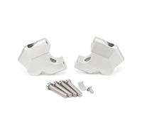 DUCATI DesertX Supporto Manubrio In Alluminio Per Moto, Silver