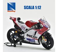 DUCATI DESMOSEDICI DOVIZIOSO SCALA 1:12 DIE CAST IN METALLO NEW RAY