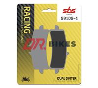 Ducati Diavel 1200 ABS Cromo 2012-2013 SBS DS Anteriore Pastiglie Freno 901DS-1