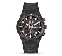 Ducati DTWGO0001201 - Orologio analogico da uomo con quadrante nero e cinturino standard