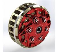 Ducati frizione antisaltellamento con campana rosso - frizione a secco