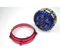 Ducati Frizione Antisaltellamento Regolabile Blu Con Carter Frizione / Campana