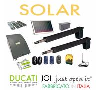 DUCATI HC812-400 SOLAR KIT Apricancello solare 2 ante battenti Max 7m/700kg