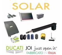 DUCATI HC812-400 SOLAR MONO KIT Apricancello SOLARE anta battente Max 3,5m/350kg