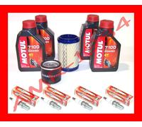 DUCATI HYPERMOTARD 1100 DAL 2008 FILTRO ARIA + OLIO MOTUL 7100 + CANDELE