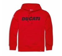 Ducati Logo Felpa Con Cappuccio Hoodie Cappuccio Rosso