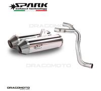 DUCATI MONSTER 1100 EVO 2011-2013 Scarico SPARK ROUND Titanio RC GDU0829STOM+...