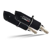 Ducati Monster 400 1993-2000 Scarico GPR Doppio Slip-on Furore Nero