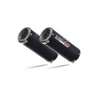 Ducati Monster 696 2008-2014 Scarico GPR Doppio Slip-On M3 Titanio Nero