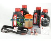 DUCATI MONSTER 696 IE KIT TAGLIANDO FILTRI + MOTUL 7100 10W40 + CANDELE+CINGHIE