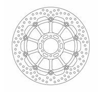 Ducati Monster 750 I.E. 2001-2002 Disco Freno Anteriore Moto Masters Halo