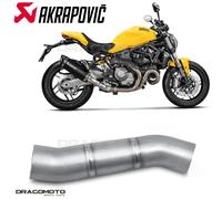 DUCATI MONSTER 821 1200 2014-2020 tubo AKRAPOVIC Titanio RC L-D12SO2