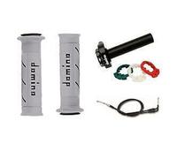 Ducati Monster Domino XM2 Rapido Azione Acceleratore Con Grigio/Nero Manopole