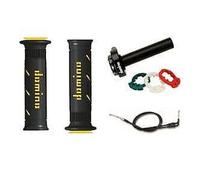 Ducati Monster Domino XM2 Rapido Azione Acceleratore con Nero/Giallo Manopole