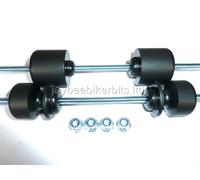 Ducati Monster S2R 800 1000 Tamponi Paramotore Front Rear Axle Slider Tappo S12U
