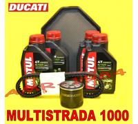 DUCATI MULTISTRADA 1000 DS KIT TAGLIANDO + MOTUL 5100 15W50 + CINGHIE + FILTRI