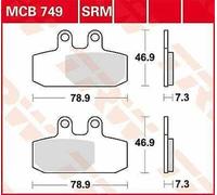 Ducati Multistrada 620 2005-2006 TRW Ceramica Pastiglie Freno MCB75
