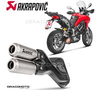 DUCATI MULTISTRADA 950 2017-2020 Scarico AKRAPOVIC Titanio S-D9SO10-HIFFT