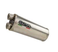 Gpr Exhaust Systems Silenziatore Omologato Slip On Dual Inox Ducati Multistrada V4 Grand Tour 2024-2025 Oval