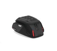 SW-MoTech Borsa da serbatoio per moto, Quick Lock, Quick-Lock Pro, borsa da serbatoio sportiva, 12-17 litri, unisex, multipurpose, per tutto l'anno, nylon, nero