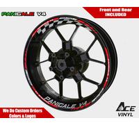 DUCATI Panigale V4 Decalcomanie Ruote Adesivi Cerchioni V2 V4S
