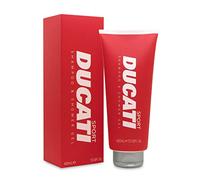 Ducati Shampoo sportivo e gel doccia, fragranza orientale, fougère e legnosa, collezione da uomo, profumo di lavanda, sandalo e vaniglia, detergente rinfrescante per il corpo, 400 ml