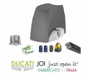 DUCATI SLIDE 446 kit apricancello 12V scorrevole per cancello di max 400kg