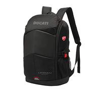 Ducati, Urban Per Bici E Monopattini, Zaino Sportivo Unisex Adulto, Nero, Taglia unica