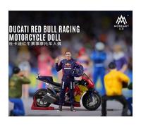 DUCATI with Driver Figure - Red Bull - More Art 1:64