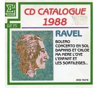 DUCHABLE FRANCOIS RENE' (piano) - Cd catalogo ERATO' Ravel Daphnis et Chloe' (1912) Danse generale Ma mere l'oye (1908 10) Jardin feerique Gaspard de la nuit (1908) n.1 Ondine Miroirs n.4 (1905) Alborado del gracioso