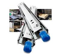 Duchunsheng Guide per Cassetti 40cm Estrazione Totale 80cm - Bloccaggio Guide Cassetti Pesanti per Porta Tastiera Estraibile - Guide Telescopiche con Ammortizzate (Size : 700mm(28 inch))