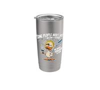 Duck Alcune persone non mancano solo una vite intera Bicchiere termico in acciaio inox doppia parete
