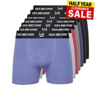 Duck And Cover Anvilli Boxer Da Uomo Comfort 7 Pezzi Multicolore Assortiti