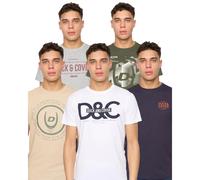 Duck and Cover Cheymore Maglietta Design Assortiti Uomo Misura (BG1691)