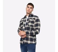 Duck And Cover Francore Overshirt Designer Uomo Navy A Quadri Taglia S M