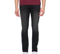 Duck And Cover Jeans Denim Uomo Conici Smart Casual Nero