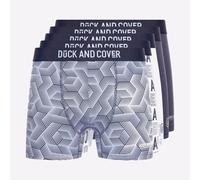 Duck And Cover Quendle Boxer Uomo Traspirante 5 Pack Assortito