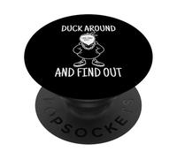 Duck Around And Find Out PopSockets PopGrip Adesivo