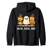 Duck Boo Funny Cute Spooky Halloween Men Women Kids Felpa con Cappuccio